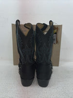 New Youth Black Smoky Mountain Cowboy Boots. 3283 C 1 R. 23-15