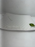 New Professionals Choice White John Deere All Purpose English Saddle Pad PP-10