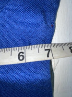 New Vintage Blue Western Girl Polyester Pants #3417 VV-41