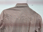 New Women’s Champion Western Plaid Long Sleeve Pearl Snap Size 14 II-71