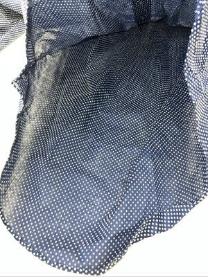 New Mens Blue Rockmount Ranch Wear Pearl Snap Long Sleeve Shirt 15.5x35 M P-22
