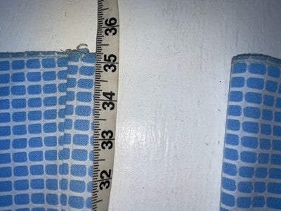 New Women’s Vintage Blue Checkered Lee Polyester Pants #2652644 NN-151