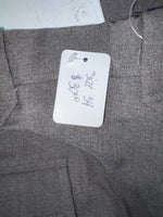 New Vintage Gray Circle S Polyester Pants #8542 3A-113