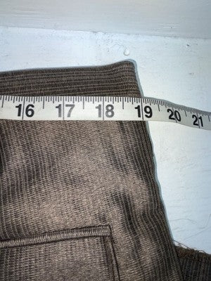 New Vintage Brown Circle S Polyester Pants #CP5091 XX-84