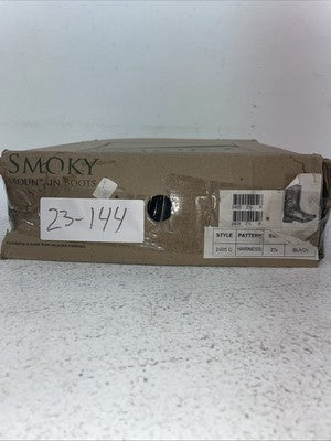 New Kids Black Smoky Mountain Cowboy Boots. 2405 C 2.5 2 1/2. 23-144