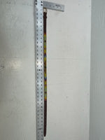 New Brown Genuine Leather Beaded 30” Belt JJ-159