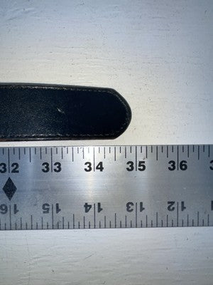 New Black Genuine Leather Dan Post 28” Belt #5861 NN-59