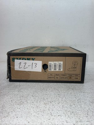 New Youth Pink Smoky Mountain Cowboy Boots. 1164 3. 22-13