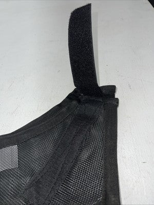 New Black Justin Medium No Ear Horse Fly Masks G-500