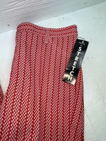 New Vintage Red Checkered Panhandle Slim Polyester Pants #8042 ZZ-70