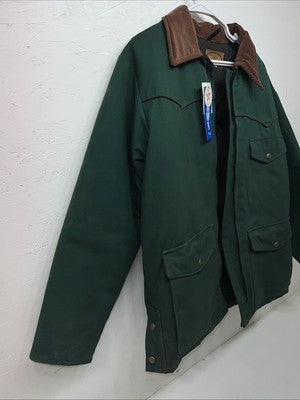 New Comfy Mens Green Large Ranch man Coat #05324 RR-5