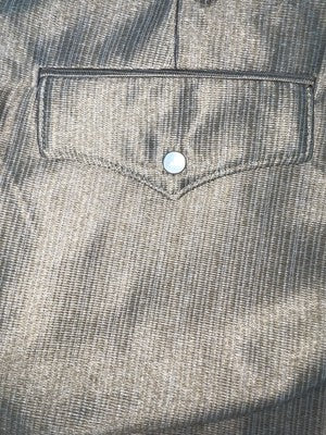 New Vintage Brown Circle A Polyester Pants #CP5791 SS-26