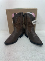 New Kids Brown Smoky Mountain Cowboy Boots. 1122 C 2.5 2 1/2. 23-154