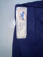 New Vintage Blue Panhandle Slim Polyester Pants ZZ-83