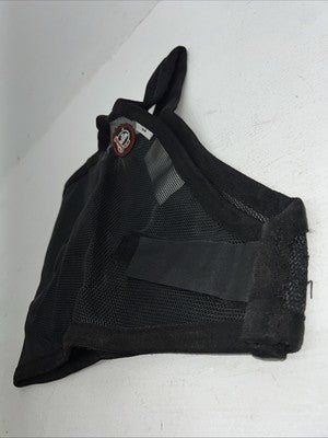 New Black Justin Medium No Ear Horse Fly Masks G-500