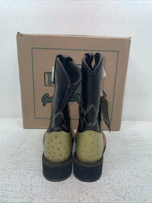 New Kids Green Smoky Mountain Cowboy Boots. 3027 12.5 12 1/2. 23-49