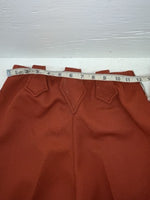 New Vintage Orange Panhandle Slim Polyester Pants #1106 SS-59