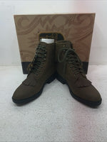 New Youth Brown Lace Up Dan Post Cowboy Boots. C 3142 4 D. 22-98