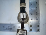 New Black Genuine Leather Nocona 40” Belt #2410201 JJ-102