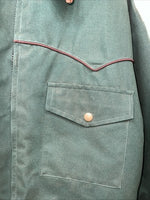 New Comfy Mens Green Large Ranch man Coat #05324 RR-5