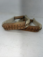 New Tough 1 White Rawhide Laced 3” Stirrups #57-1422 FF-10