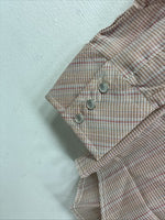 New Women’s Champion Western Plaid Long Sleeve Pearl Snap Size 14 II-71