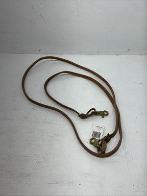 New Light Oil Genuine Leather Roping Reins #120-239 Y-11