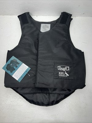New Tough 1 Black Bodyguard Protective Vest Medium #23-3400 BB-33