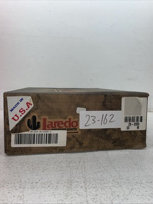 New Kids Brown Lace Up Laredo Cowboy Boots. 28-2005 3 M. 23-162