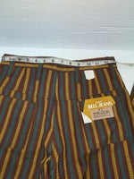 New Vintage Western Striped Prior Polyester Pants #1123 SS-69