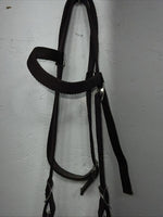 New Brown Pony Action Company Headstall With Bit Split Reins #231001BR W-58