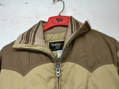 New Men’s Tempco Brown Large Puffer Jacket RR-31
