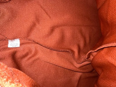 New Vintage Orange Panhandle Slim Polyester Pants #1106 SS-59