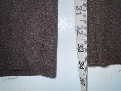 New Vintage Brown Panhandle Slim Polyester Pants VV-100
