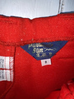 New Vintage Red Panhandle Slim Polyester Pants #791486 SS-64