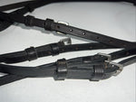 New Imperial Black Saddle Seat Bridle Set With Reins BB-8