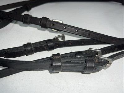 New Imperial Black Saddle Seat Bridle Set With Reins BB-8