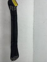 New EQUIROYAL Black 26” Dressage Girth #21-601-2 BB-10