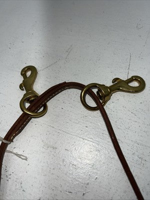 New Congress Leather Genuine Leather Draw Reins #740 W-20