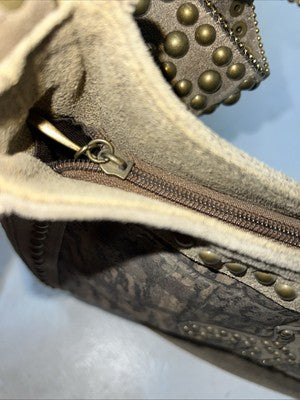 New Mossy Oak Camouflage Cross Beaded Purse #1123279 EE-2