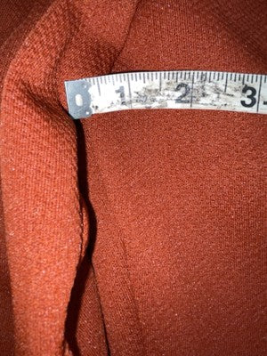 New Vintage Orange Panhandle Slim Polyester Pants #1106 SS-59