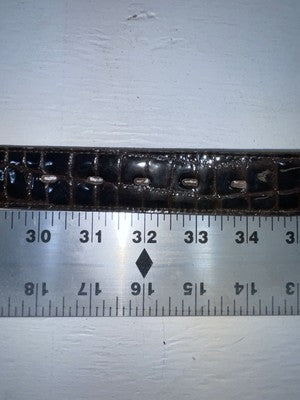 New Brown Genuine Leather Nocona Hinge 32” Belt #416 JJ-117