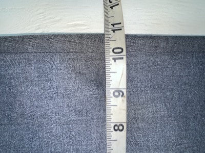 New Vintage Gray Circle S Polyester Pants #8542 SS-35