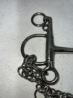 New Centaur 5” Joint Mouth Eggbutt Pelham Bit #170180 T-503