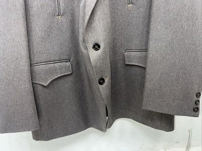 New Men’s Circle S Gray Suit Jacket 50 #6821 II-604