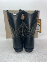 New Youth Black Smoky Mountain Cowboy Boots. 3242 Y 4.5 4 1/2. 22-105