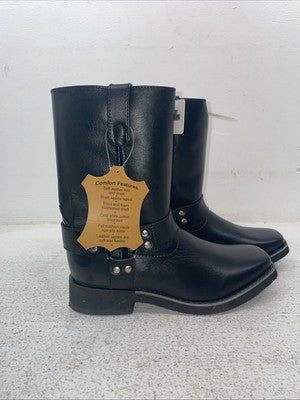 New Kids Black Smoky Mountain Cowboy Boots. 2405 C 2.5 2 1/2. 23-144