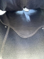 New Women’s Black 1849 Authentic Ranchwear Cut Off Zip Up Vest S #77872 3B-70
