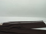 New Vintage Brown H Bar C Polyester Pants #477 3A-38