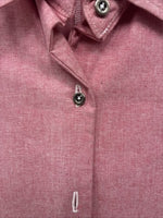 New Women’s Cowboy Threads Pink Sleeveless Button Up Size Small TT-50